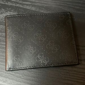 Stealth Black Mens Guess Wallet